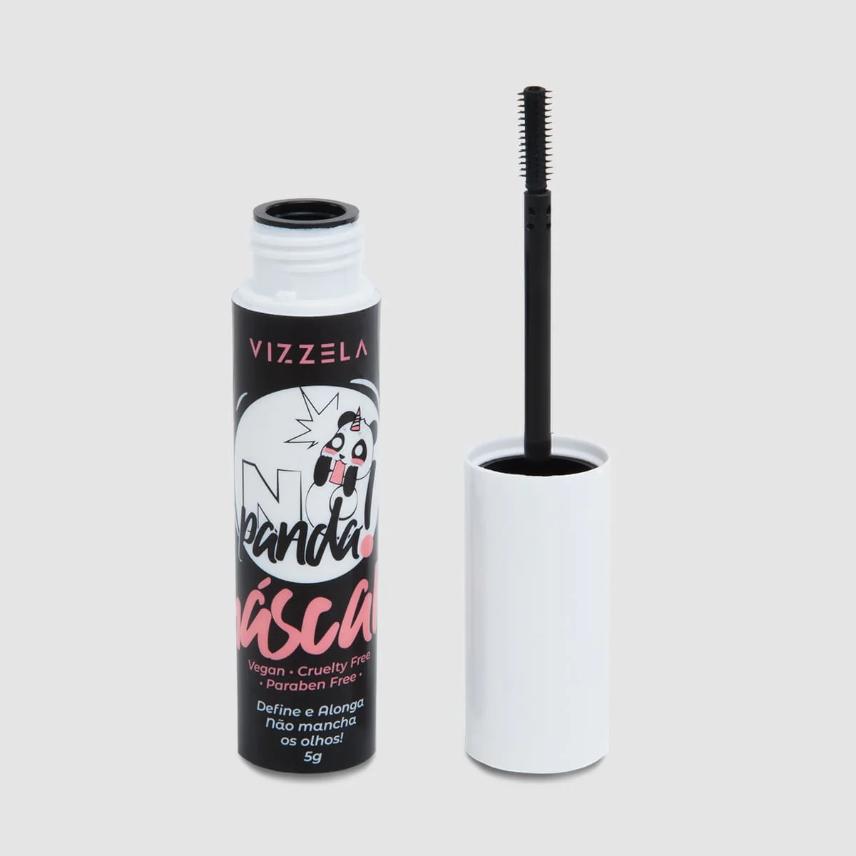 Máscara Para Cílios No Panda - Vizzela - Preta