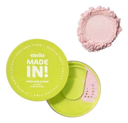 Pó Solto Areia das Dunas Made In - Melu by Ruby Rose 15G RR-M404